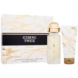 Iceberg Twice Gold Set toaletna voda 125 ml + gel za prhanje 100 ml za moške | Shoptok.si