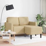 SOFA 2-sedežni kavč z ležiščem v obliki črke L svetlo zelena siva Cene