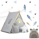 Nukido dječji šator wigwam sivi | shoptok.hr