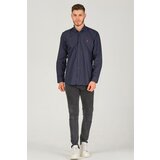 Dewberry G725 MEN'S SHIRT-LACİVERT | shoptok.hr