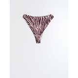Sinsay Brazilski donji dio bikinija s uvijenim čvorom u leopard uzorku | shoptok.hr