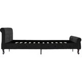 Posteljni okvir črn žamet 160x200 cm | Shoptok.si