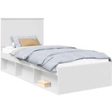  Okvir za krevet Bijelo 100 x 200 cm Čvrsto borovo drvo | shoptok.hr