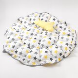 Belis soft baby podloga za igru grey-yellow TR-PLAYMAT