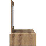 vidaXL toaletna enota iz umetniškega hrasta les 83 x 40 x 70 cm ogledalo | Shoptok.si