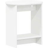  Bocni stol Bijeli 50 x 39 5 x 55 cm Konstrukcijsko drvo | shoptok.hr