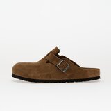 Birkenstock Sneakers Boston Soft Footbed Suede Leather Dark Tea Tonal Fb EUR 39 Cene