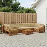  Set vanjskih sofa 8 kom. Prirodna i bež | shoptok.hr