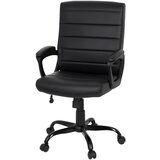 MID.YOU Pisarniški Stol Ergosmooth Big, Črna | Shoptok.si