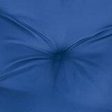  Jastuk za palete kraljevsko plavi 120 x 80 x 12 cm od tkanine | shoptok.hr