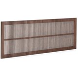 Kave Home Uzglavlje od čvrste jeseni u tamnoj prirodnoj boji 195x70 cm Beyla – Cijene