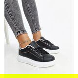 Gemre Black sneakers with decorative rhinestones Perica Cijene
