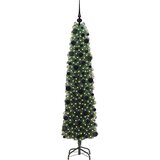 vidaXL Umestno božično drevo Zelena 180 cm PVC in Jeklo in Plastika | Shoptok.si