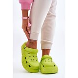 Kesi Women's foam platform Crocs Lime Beckett | shoptok.hr