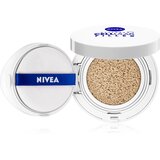 Nivea hyaluron cellular filler 3in1 care cushion SPF15 nježna podloga s blazinicom 3u1 15 g nijansa 01 light | shoptok.hr