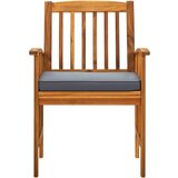  3058092 7 Piece Garden Dining Set with Cushions Solid Acacia Wood (45963+2x312131) | shoptok.hr