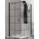 Karag Tuš kabina Nero Pivot Free 90x100 | shoptok.hr