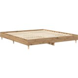  Okvir kreveta bez madraca boja hrasta artisan 160x200 cm | Eponuda.com