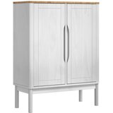  Kreveta FLORO Bijelo 70 x 30 x 70,5 cm Čvrsto borovo drvo | Eponuda.ba