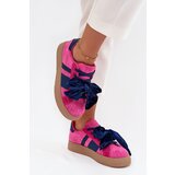 Boto Women's Sneakers With Velvet Bow Fuchsia Ashlyn Cijene