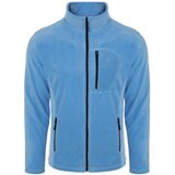 Dewberry 24601 5 Pocket Outdoor Full Zipper Fleece Jacket-LIGHT BLUE | Shoptok.si