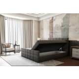 Kondela Boxspring postelja, 180x200, siva, BEST | Shoptok.si