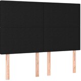  s oprugama i madracem crni 140 x 190 cm od tkanine | shoptok.hr