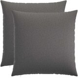  Presvlaka za jastuk 2 kom. HEERLEN Svjetlosiva 60 x 60 cm - Svjetlosiva 60 x 60 cm 2 | shoptok.hr
