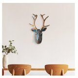 Wallity zidna dekoracija Deer, 26x38x17cm, Zlatna boja | ePonuda.com