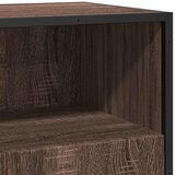  Komoda boja hrasta 68x35x76 cm konstruirano drvo | shoptok.hr