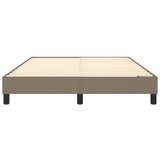  Okvir za krevet s oprugom smeđesivi 140x200 cm od tkanine | Eponuda.ba