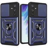 HURTEL Hybrid Armor Camshield za Samsung Galaxy S23 Plus - Tamno plava | shoptok.hr
