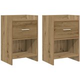  Noćni ormarići 2 pcs Hrast artisan 40 x 30 x 60 cm | shoptok.hr