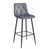 NADO stolica - tamno sivi baršun / crne noge x 2 | shoptok.hr