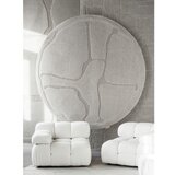 Agnella Svijetlo sivi vunen okrugao tepih ø 120 cm Morphic Organica – | shoptok.hr