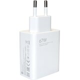 Xiaomi stenski polnilec z enim USB-A vhodom 67W bele barve MDY-12-EH Cene
