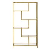 Hanah home Polica za knjige By 30 Gold Transparent | ePonuda.com