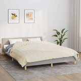  Teška deka svijetla krem 220x240 cm 15 kg od tkanine | shoptok.hr