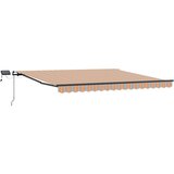  Skrovita tenda Šareni 450 ×350 cm tkanina | Eponuda.ba