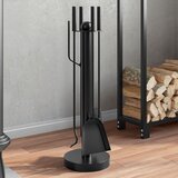 vidaXL Komplet orodja za kamin 5 kosov 18x56 cm jeklo | Shoptok.si
