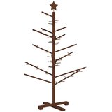  Drveno božićno drvce 125 cm Bambus i masivna borovina | shoptok.hr
