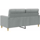  Dvosjed od tkanine svjetlosivi 140 cm Siva | shoptok.hr