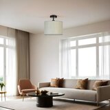 Opviq bambu 06 abajurlu plafonyer avize greyblack chandelier Cene