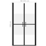  Vrata za tuš-kabinu napola matirana ESG (98 - 101) x 190 cm | shoptok.hr