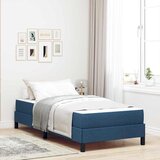  s opruga kutije Plava 90 x 200 cm tkanina | shoptok.hr