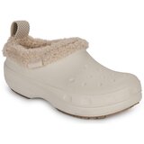 Crocs Natikači Classic Lined Shorty 211380 Écru Cene