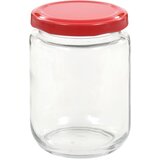 Staklenke za džem s crvenim poklopcima 96 kom 230 ml | shoptok.hr