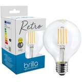 BRILLA led žarulja 6.5W 2700K 806LM G80 filament clear Cijene