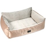 Plaček Pet Products Krevet za pse u zlatnoj boji 100x70 cm Dog Fantasy Lux Platinum – Cijene