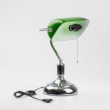  Brilagi - Stona lampa BANK OFFICE 1xE27/60W/230V sjajni hrom/zelena | Eponuda.com